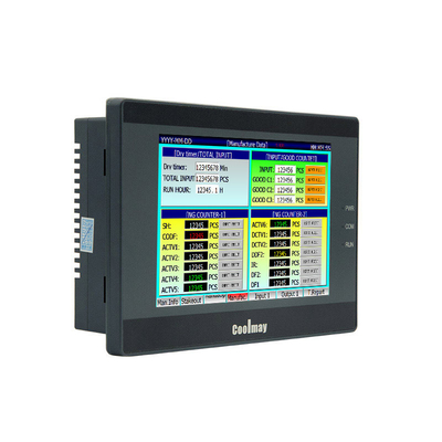 Coolmay 5 Inch Industrial Touch Screen HMI Support MODBUS free port PLC Protocol
